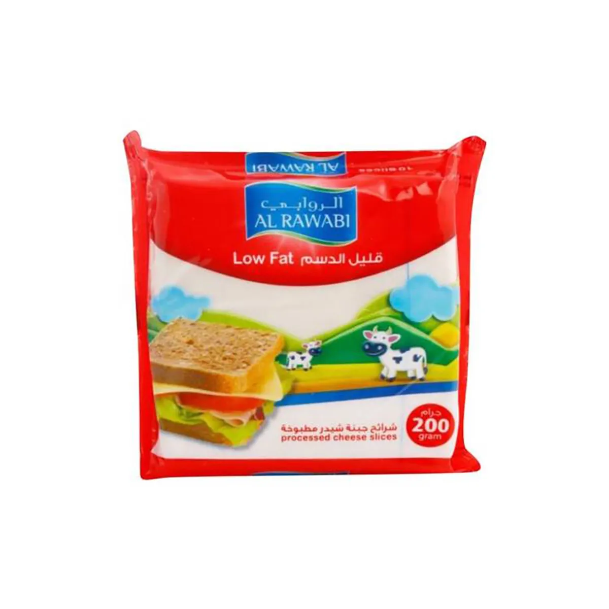 Al Rawabi Low Fat Slices 200G