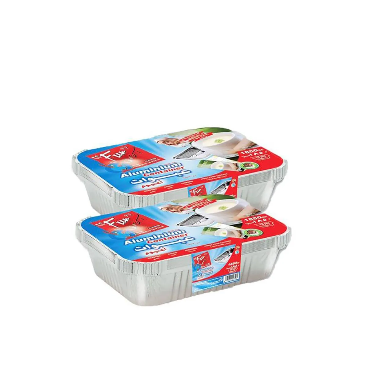Fun Aluminum Container Promo Pack 1850cc 2s
