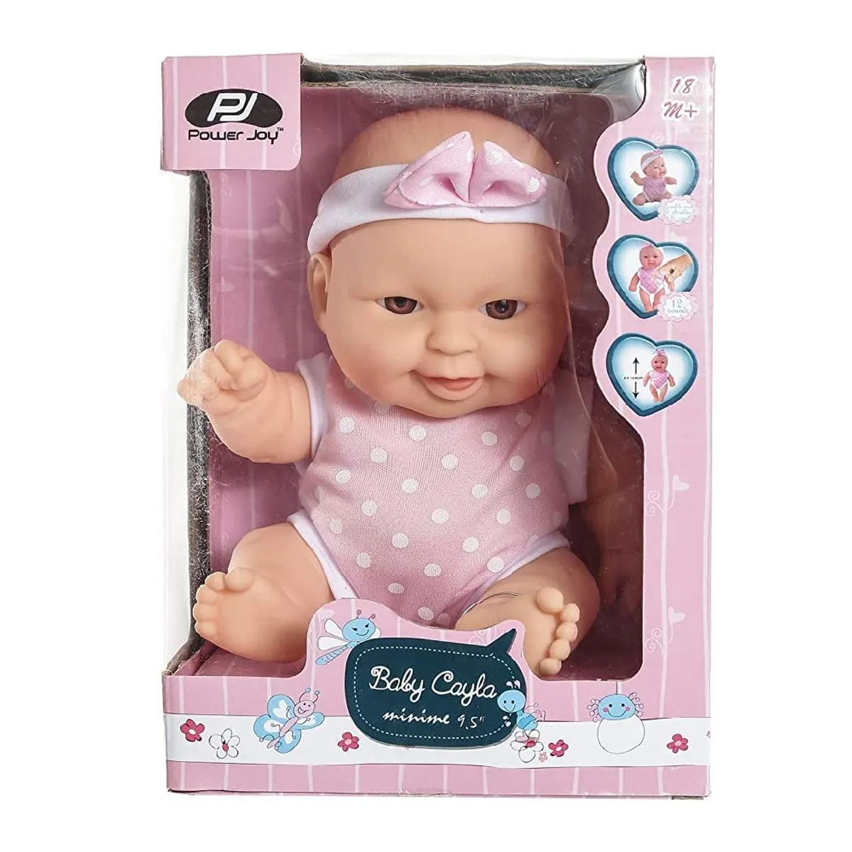 Power Joy Baby Cayla Minime 24Cm W/ 12S B/O