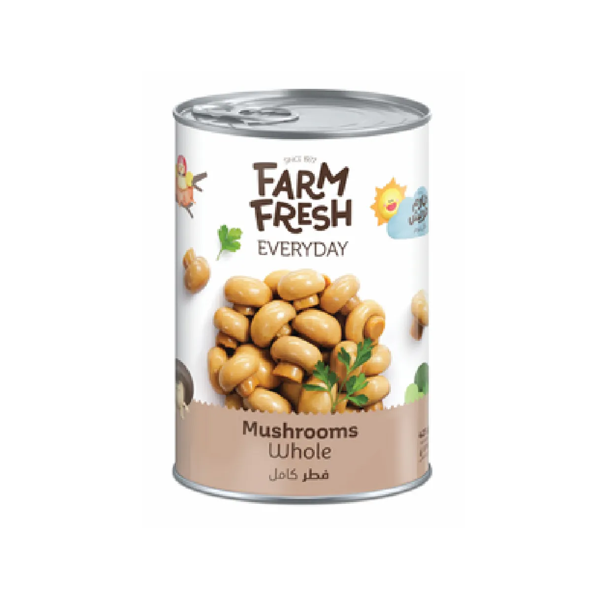 Farm Fresh Mushrooms Whole 425gm