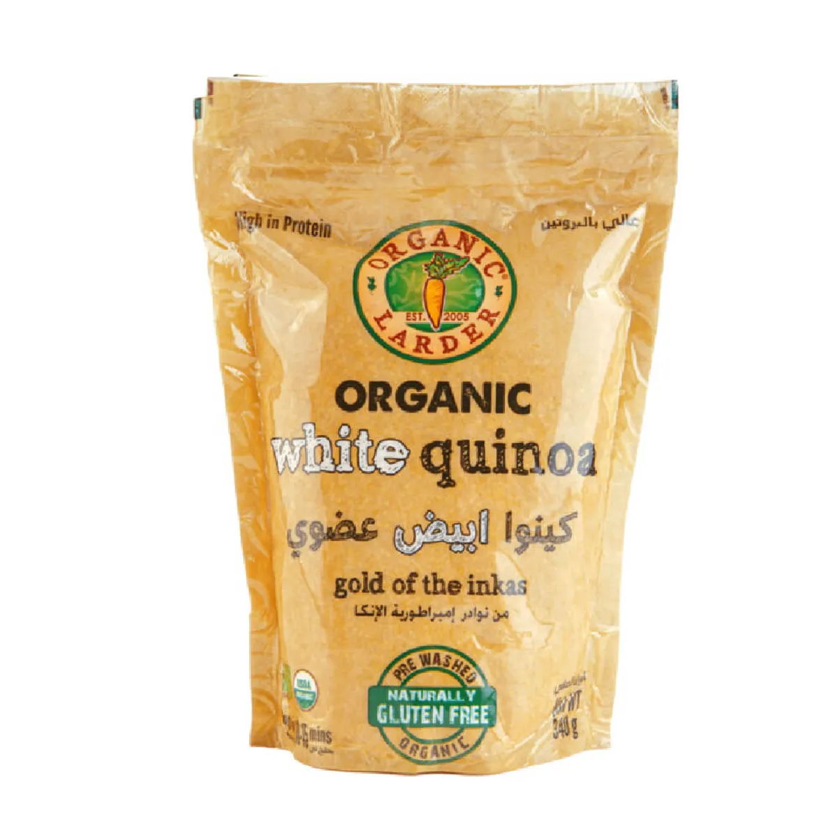 Organic Larder White Quinoa 340gm