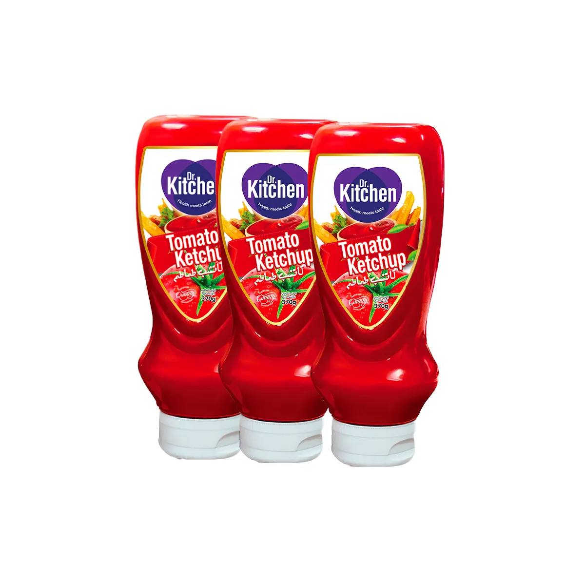 Dr Kitchen Tomato Ketchup 370g 2+1 Free