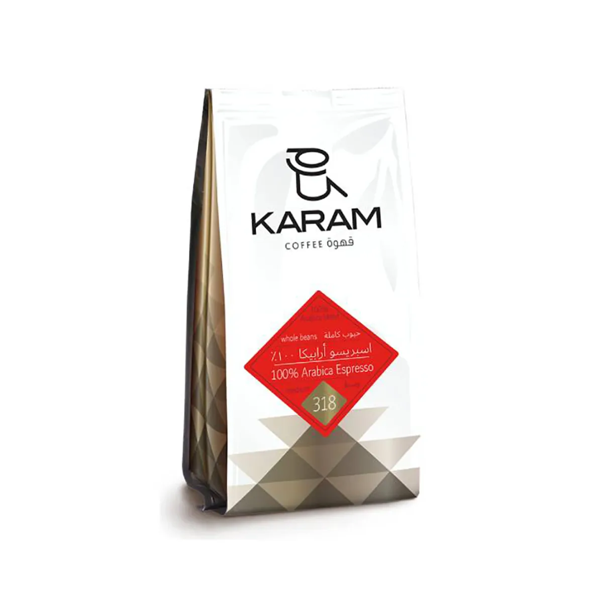 Karam Espresso 100% Arabica 318Dark Rst Whole Bean 250G