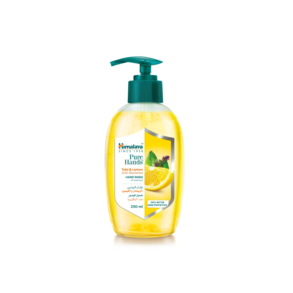 Himalaya Pure Hands Tulsi & Lemon Anti Bacterial Hand Wash 250ml