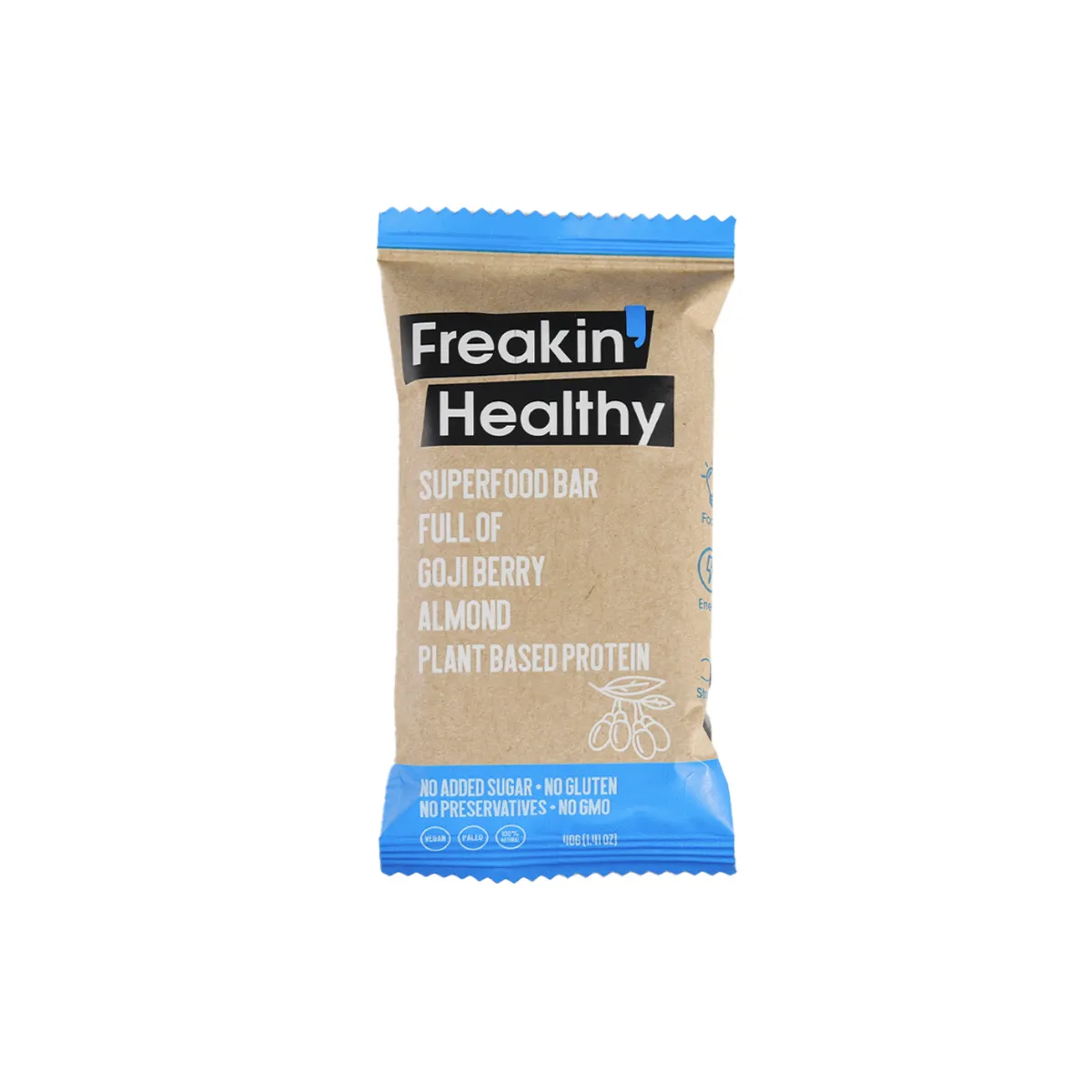 Freakin Healthy Goji Berry Almond Bar 40g