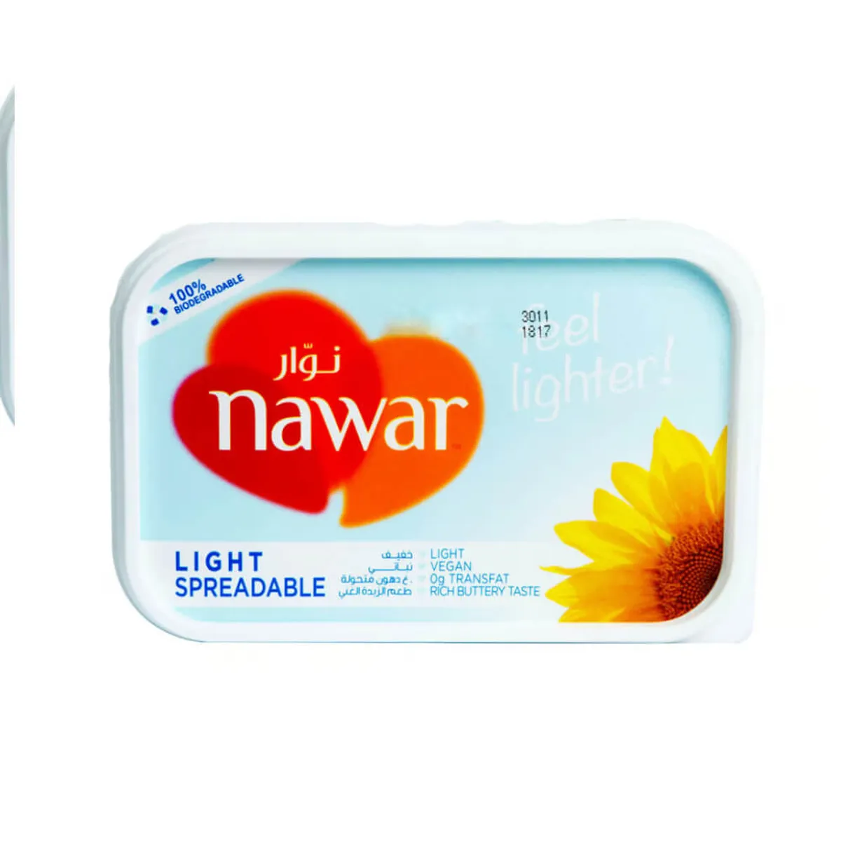 Nawar Light Spreadable Margarine 250gm