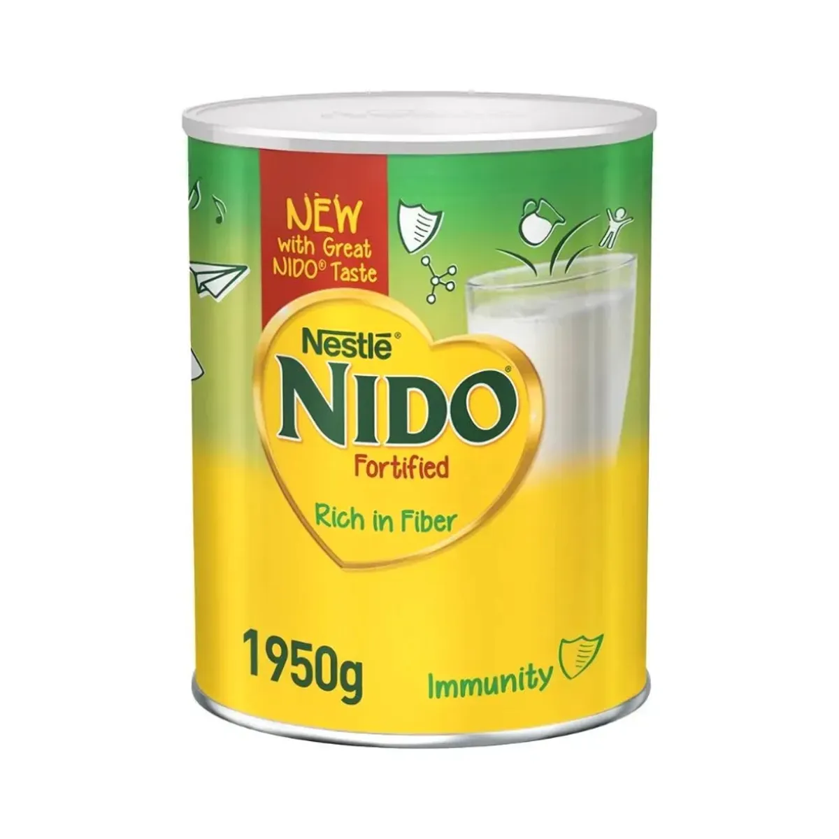 Nido Fortified Milk Powder Tin- 1950G