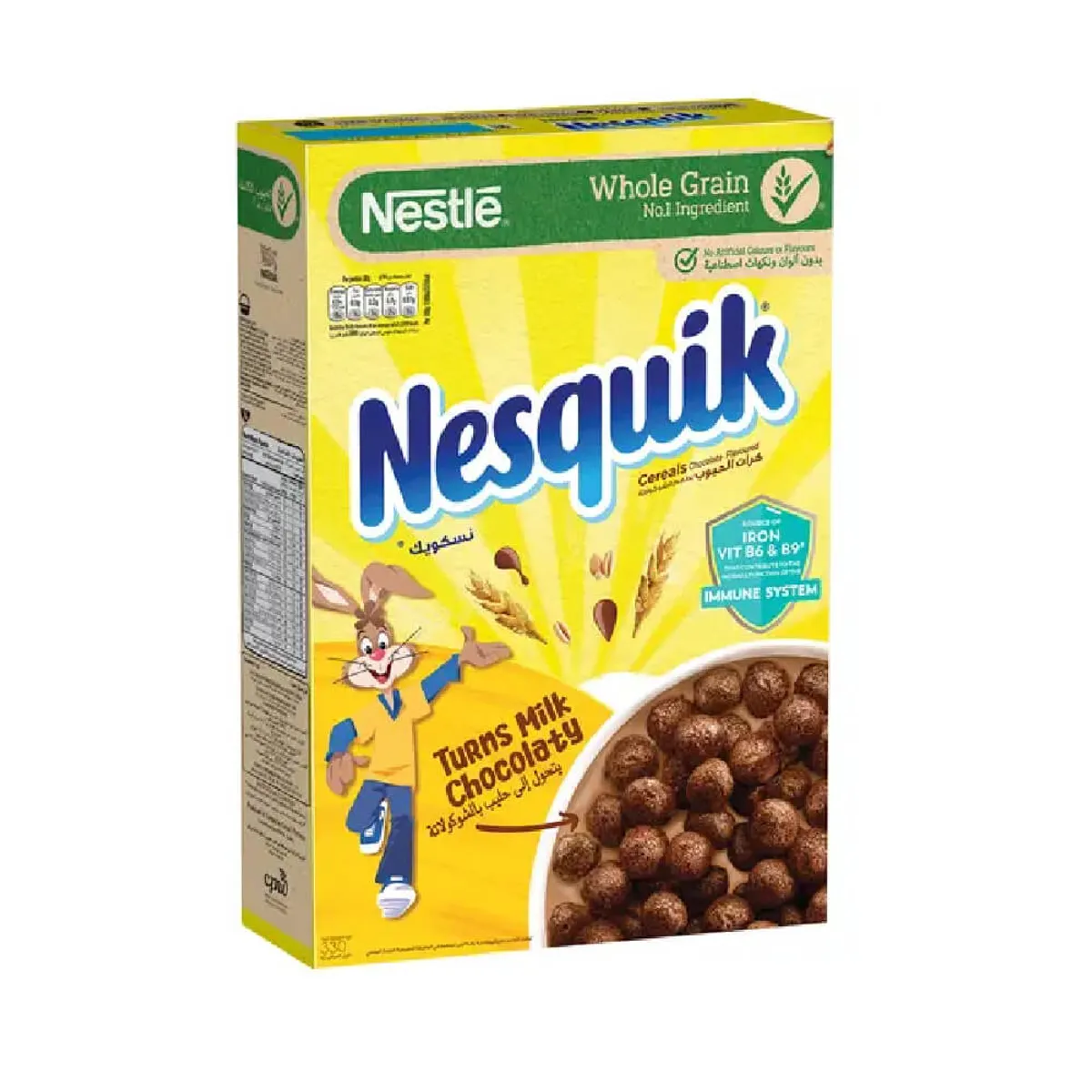 Nesquik Whole Grain Chocolate Cereal 330gm