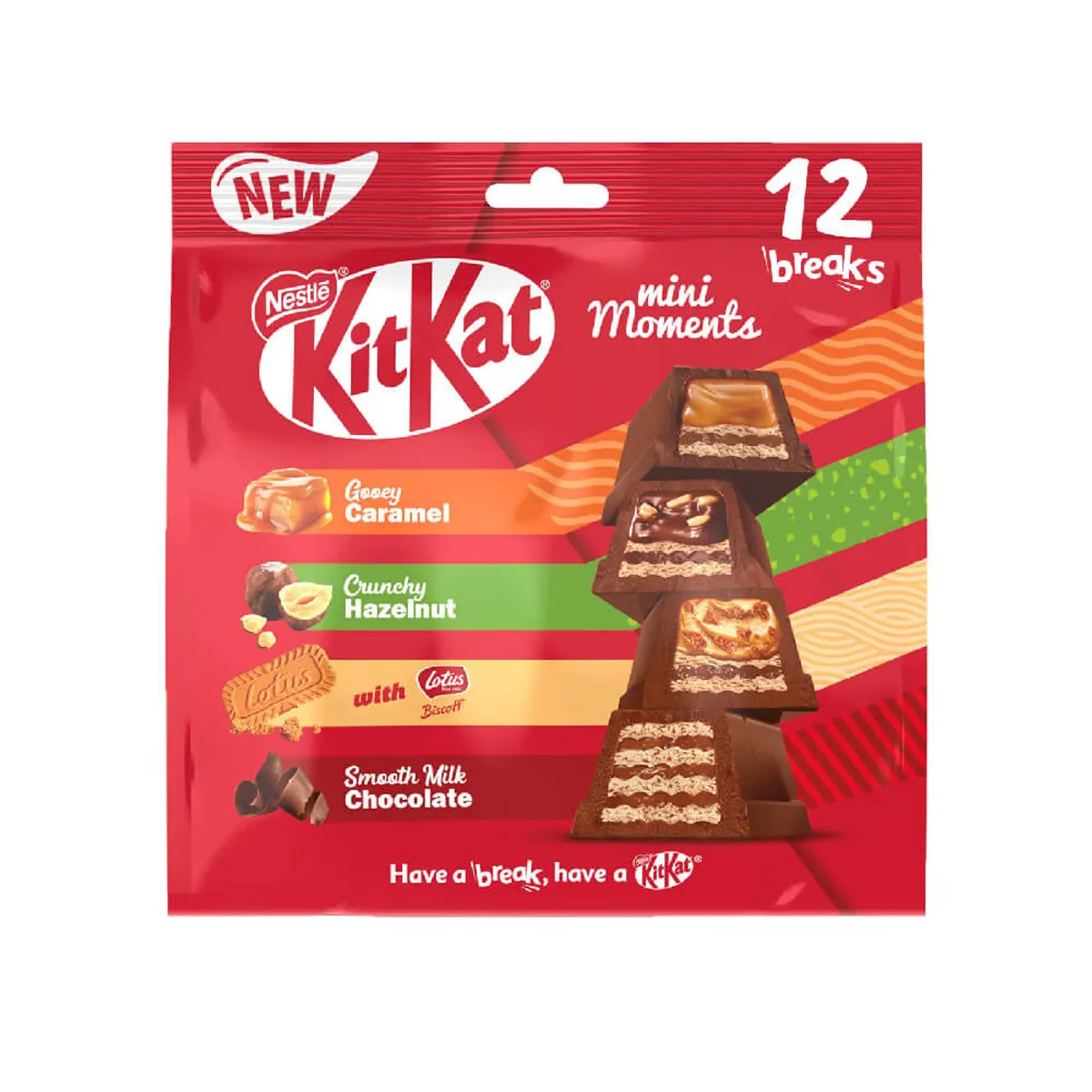 Kitkat Mini Moments Mix Flavour Chocolates 12 Pieces
