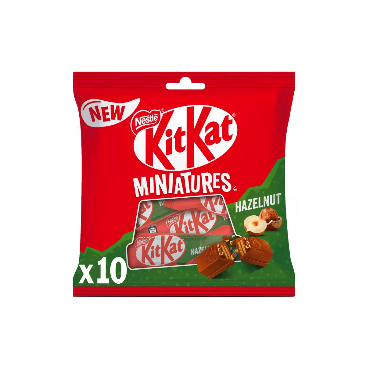 Kitkat Miniatures Hazelnut Chocolate Wafer 107g