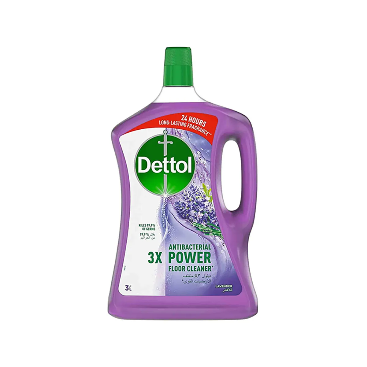 Dettol Anti Bacterial Floor Cleaner Lavender 3L