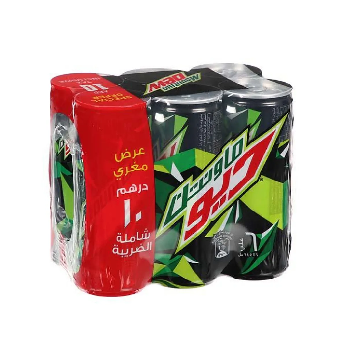 Mountain Dew Can 6x245ml