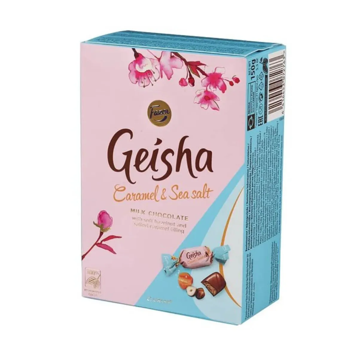 Fazer Geisha Caramel Salted Chocolate 150gm