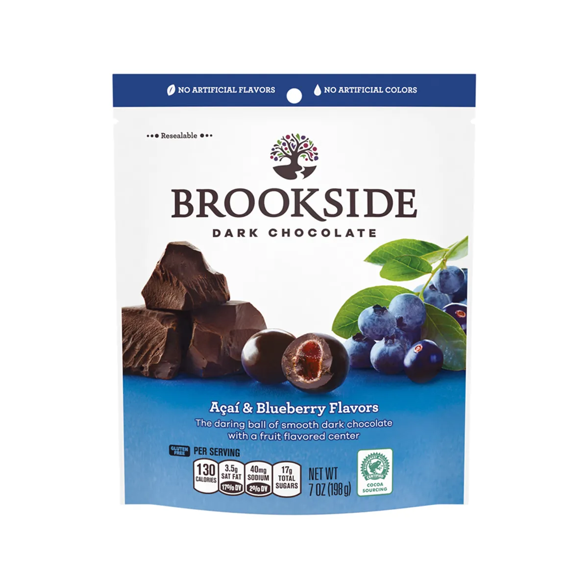Brookside Dark Choco Acai Blueberry 7oz