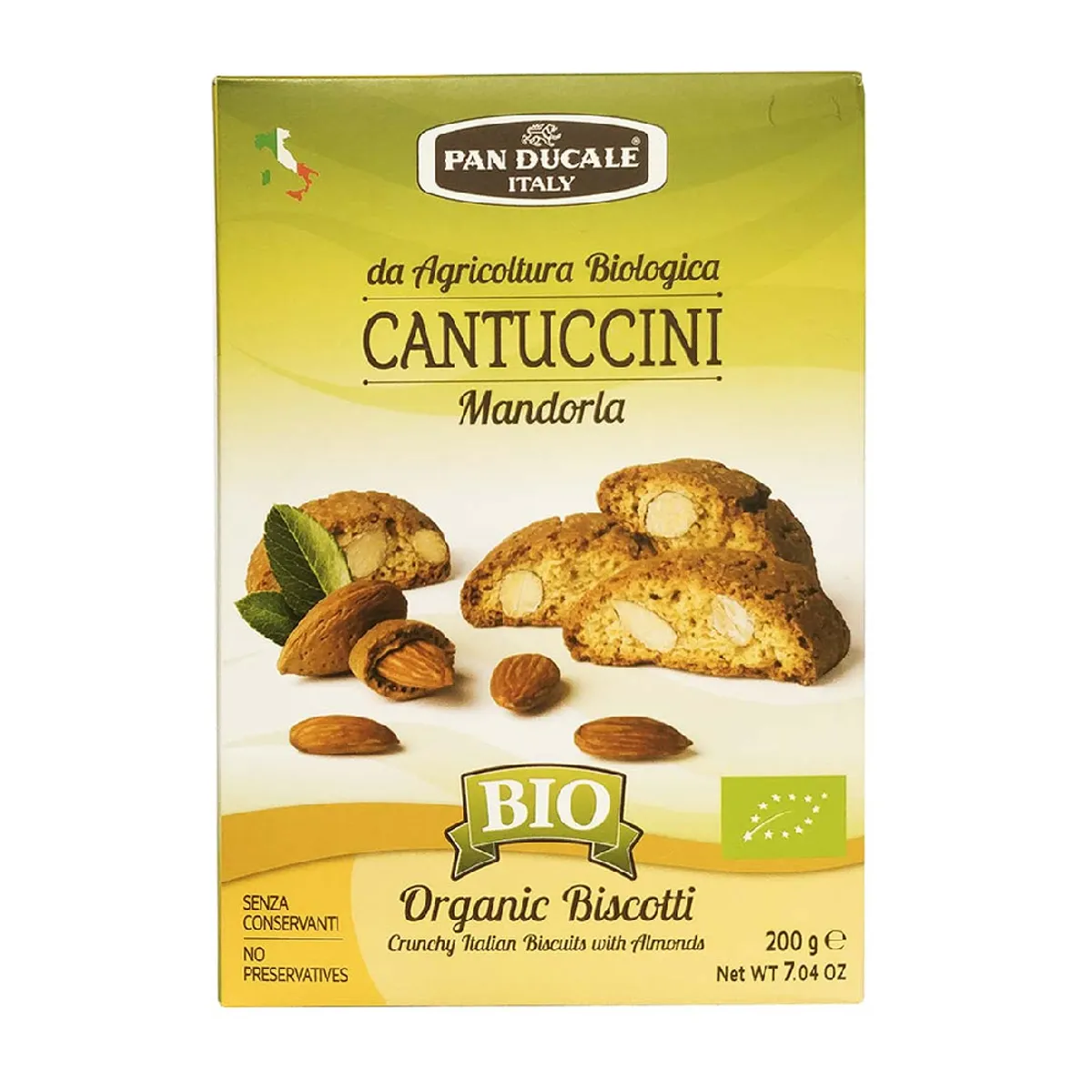 Pan Ducale 100% Organic Cantuccini Almond 200gm