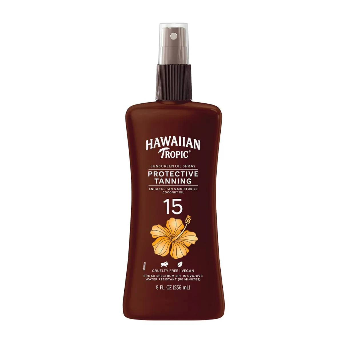 Hawaiian Tropic Protective Tanning Sunscreen Oil Spray SPF 15 236ml