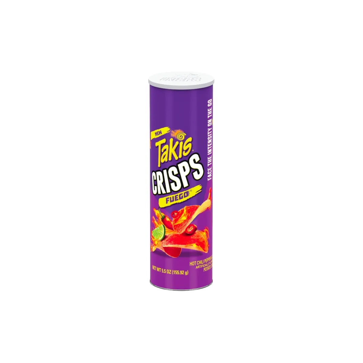 Takis Crisps Fuego Hot Chili Pepper & Lime Tortilla Chips 155.92 g