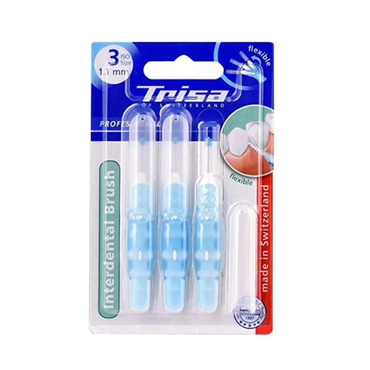 Trisa Interdental ISO #3 Blue