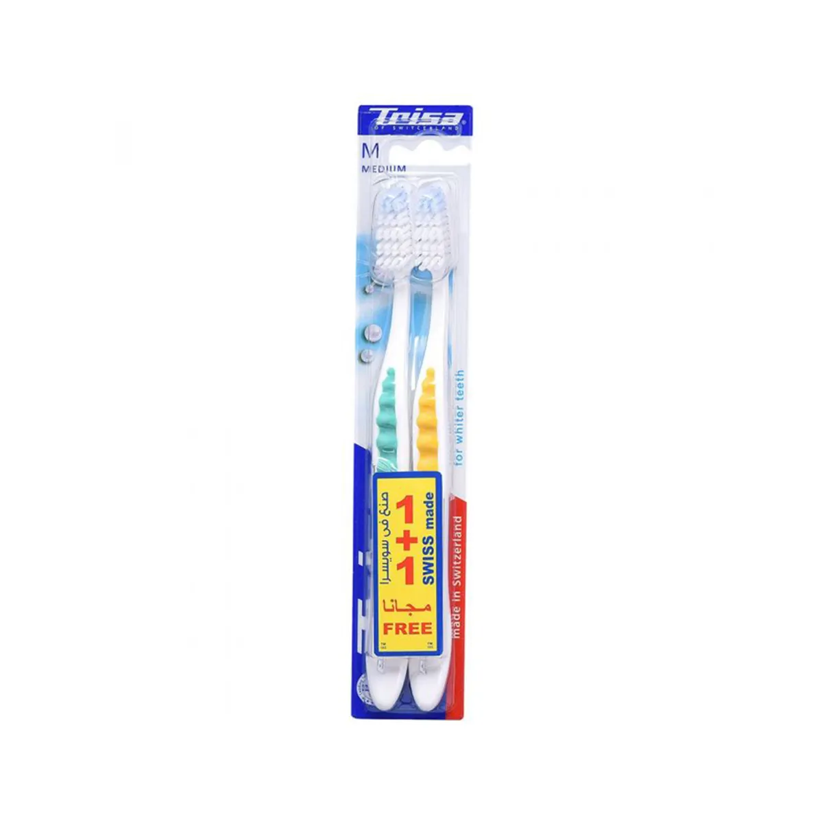 Trisa Toothbrush Pearl Soft 1+1 Free