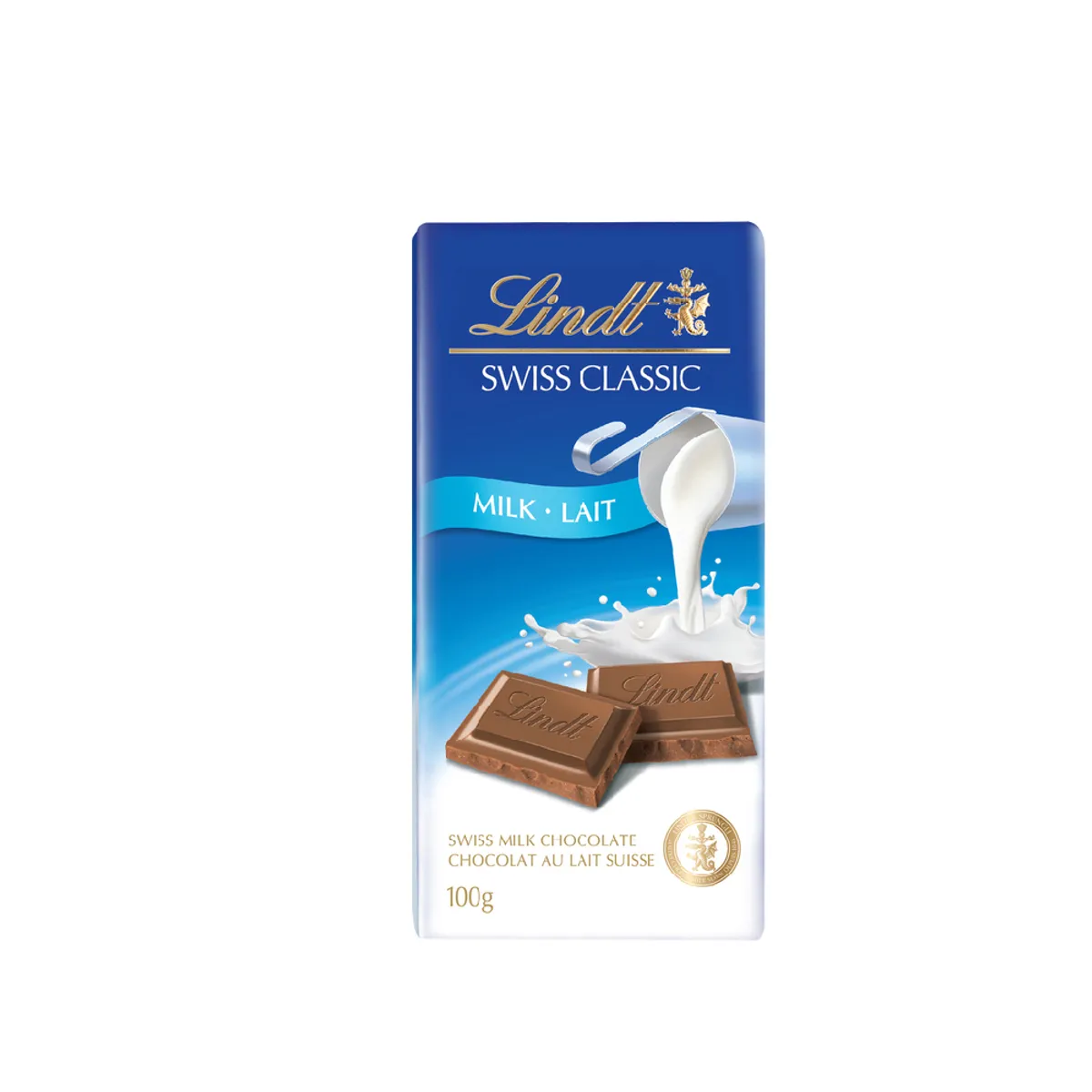 Lindt Swiss Classic Milk Chocolate 100G
