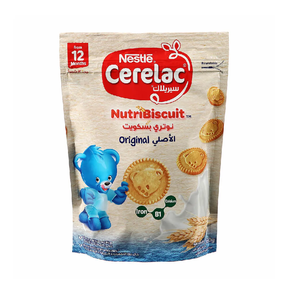 Cerelac Original Nutri Biscuit 180gm