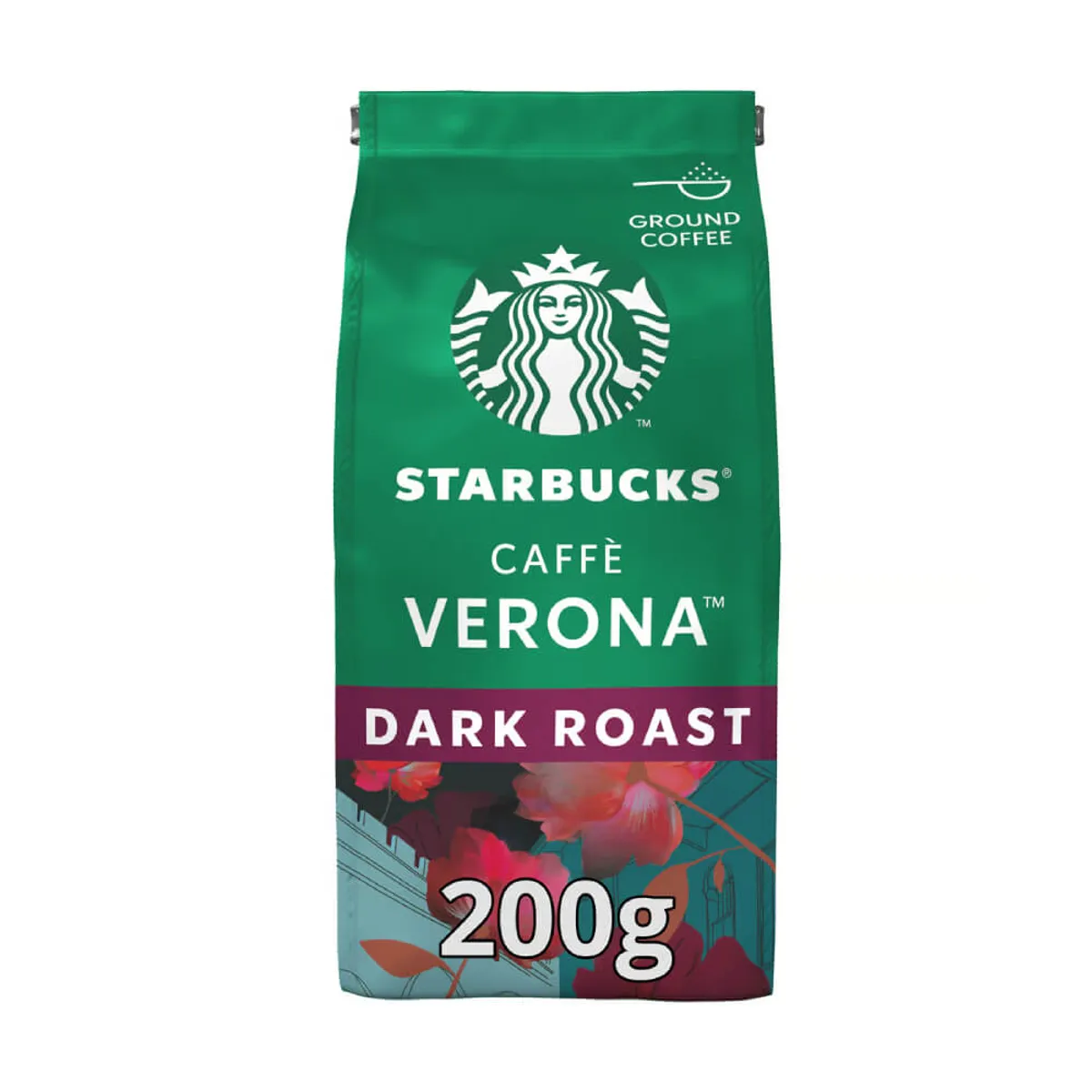 Starbucks Caffe Verona Dark Roast Ground Coffee 200gm