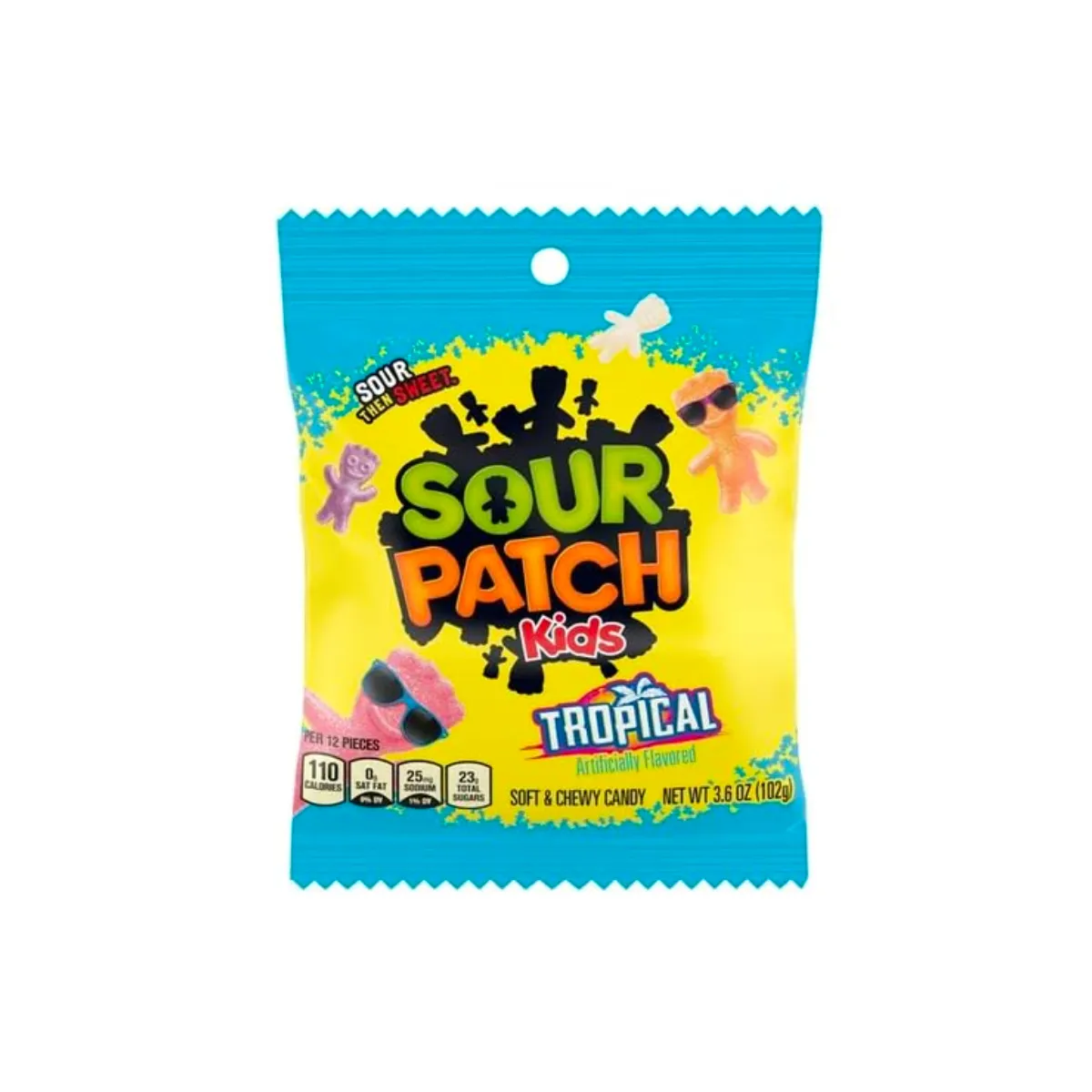 Kent Jelibon Sour Patch Tropical Candy 80g