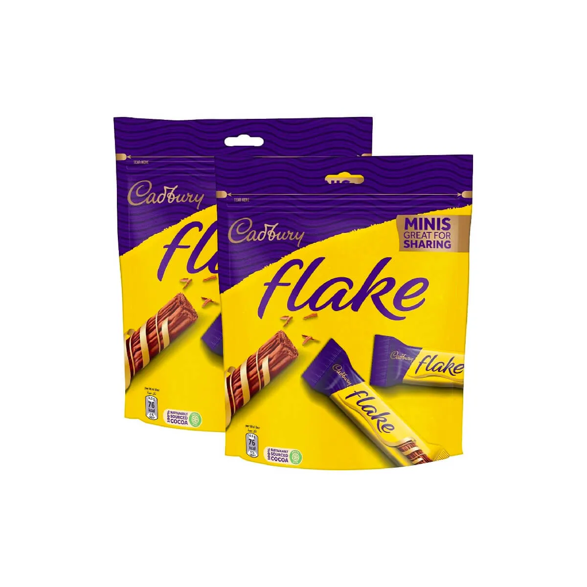 Cadbury Flake Minis Milk Chocolate 2x145g
