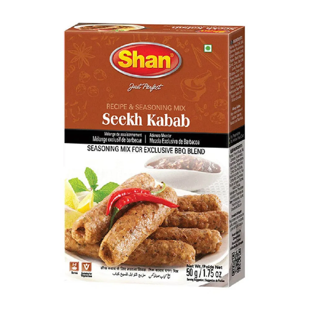 Shan Seekh Kabab Bbq Mix 50gm