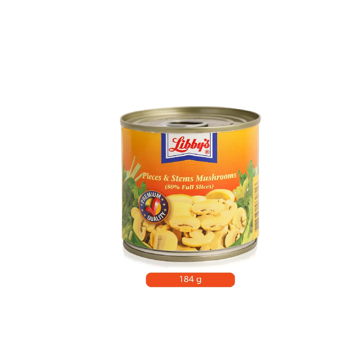 Libby's Mushroom Pieces & Stem 184G