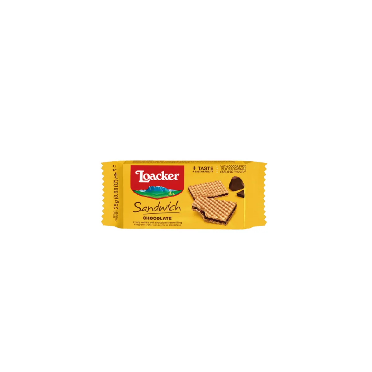 Loacker Chocolate Wafers 25G