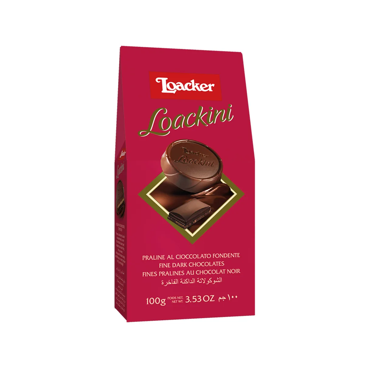 Loacker Loackini Dark Chocolate 100G