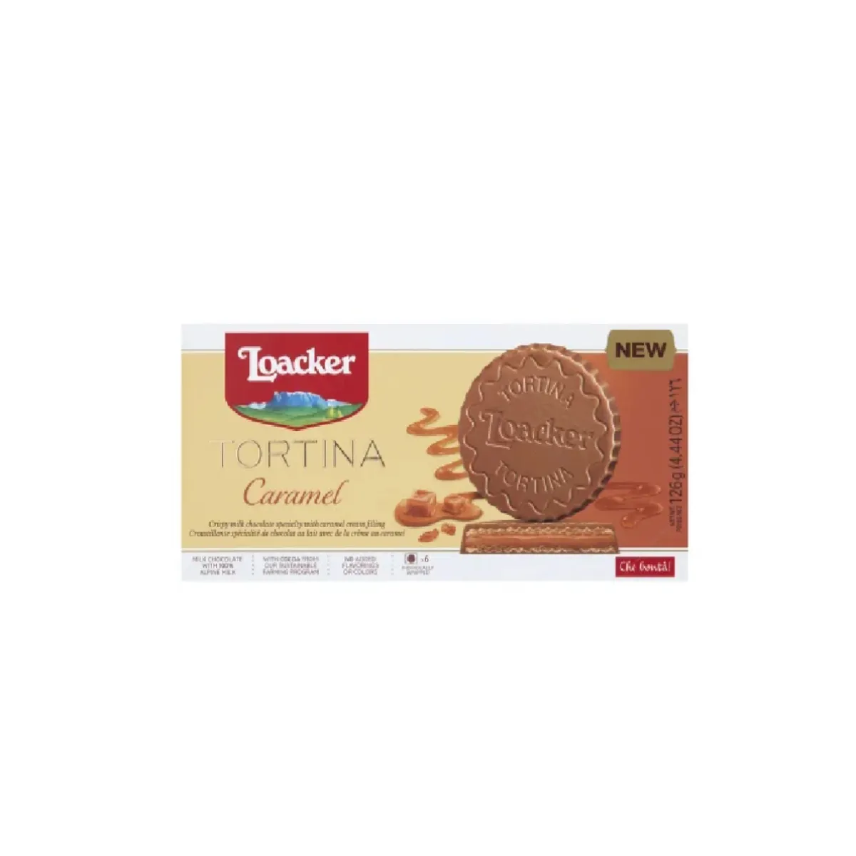 Loacker Tortina Caramel 126G