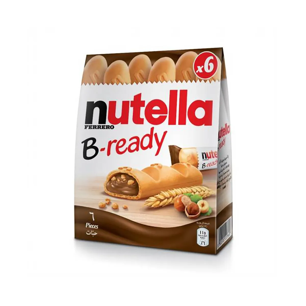 Nutella B-Ready T(1X6) 132G