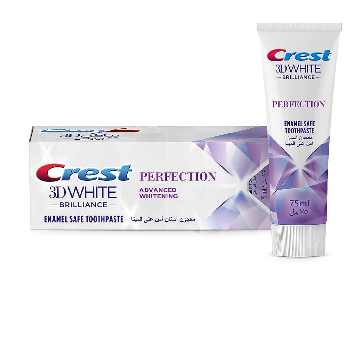 Crest 3D White Brilliance Perfection Toothpaste 75ml