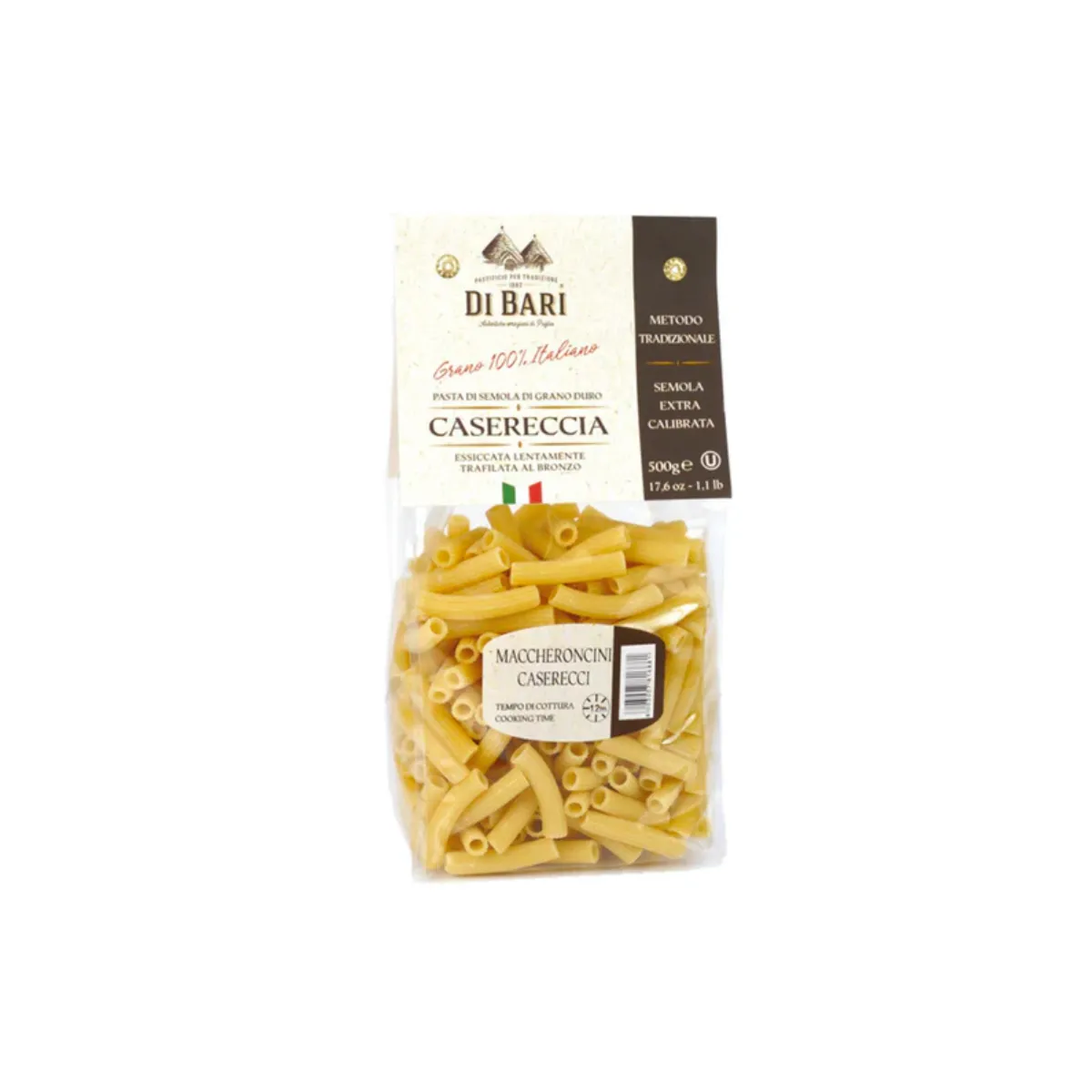 Di Bari Maccheroncini Caserecci Italian Pasta 500g