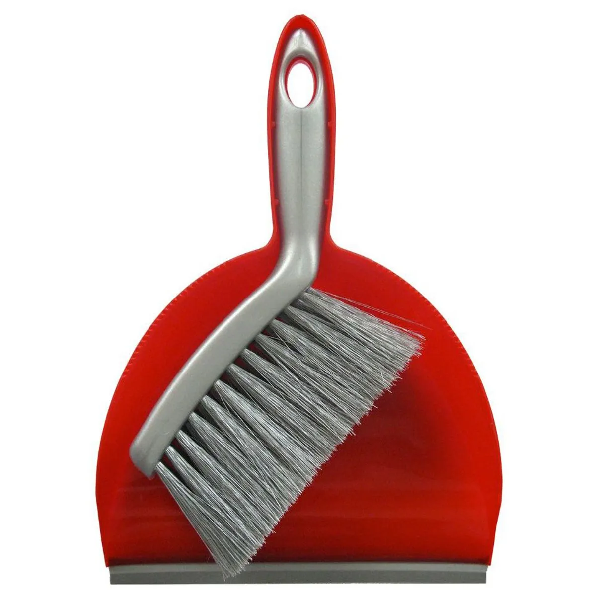 Tonkita Mini Set Dustpan + Brush New Model With Rubber Lid-Tk306P