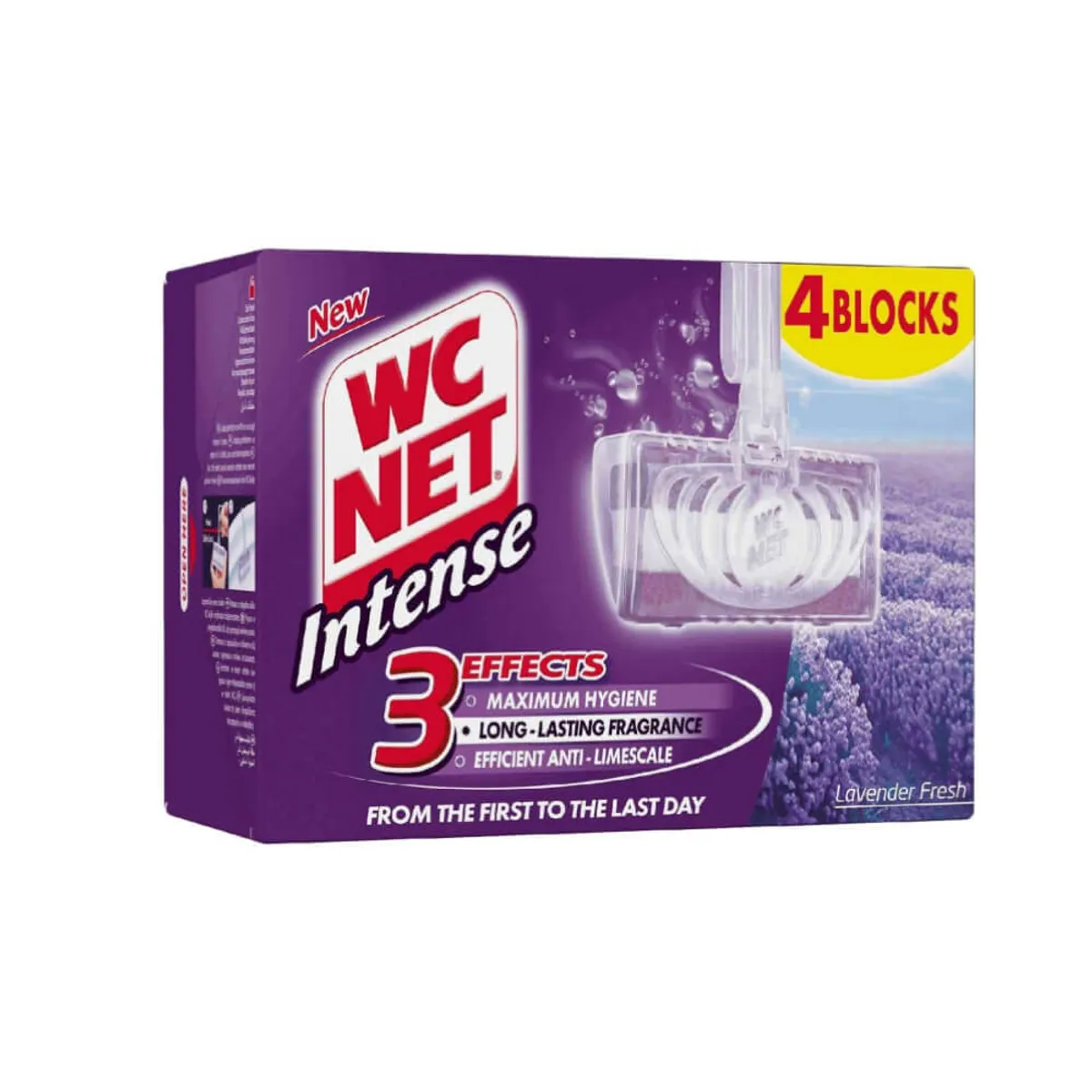 WC Net Intense Toilet Blocks Lavender Fresh 4s
