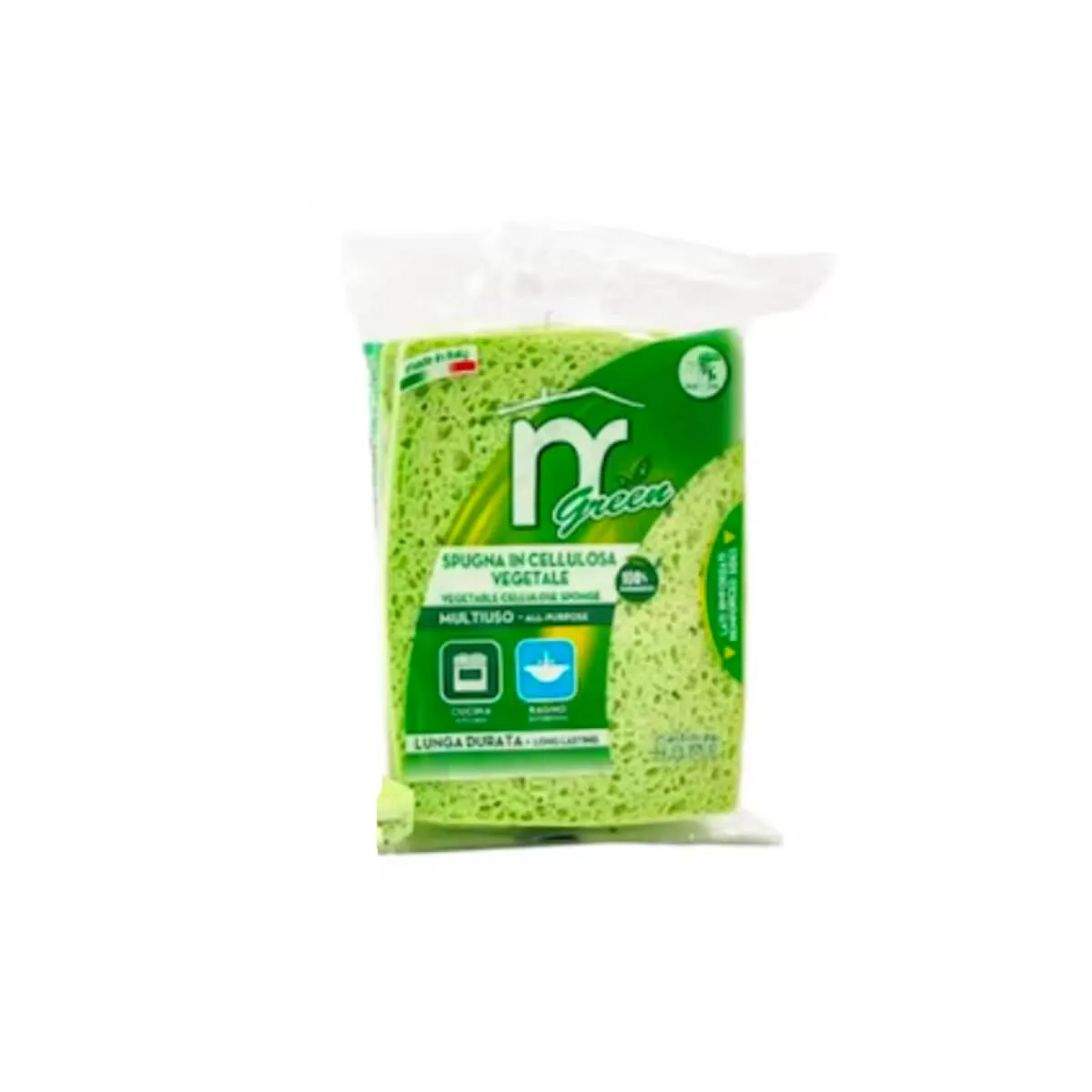 Martini Cellulose Fiber Mr Green Sponge With Cloth 1 Piece