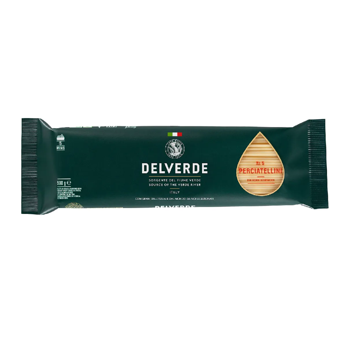 Delverde Perciatelli Pasta No.5 500gm