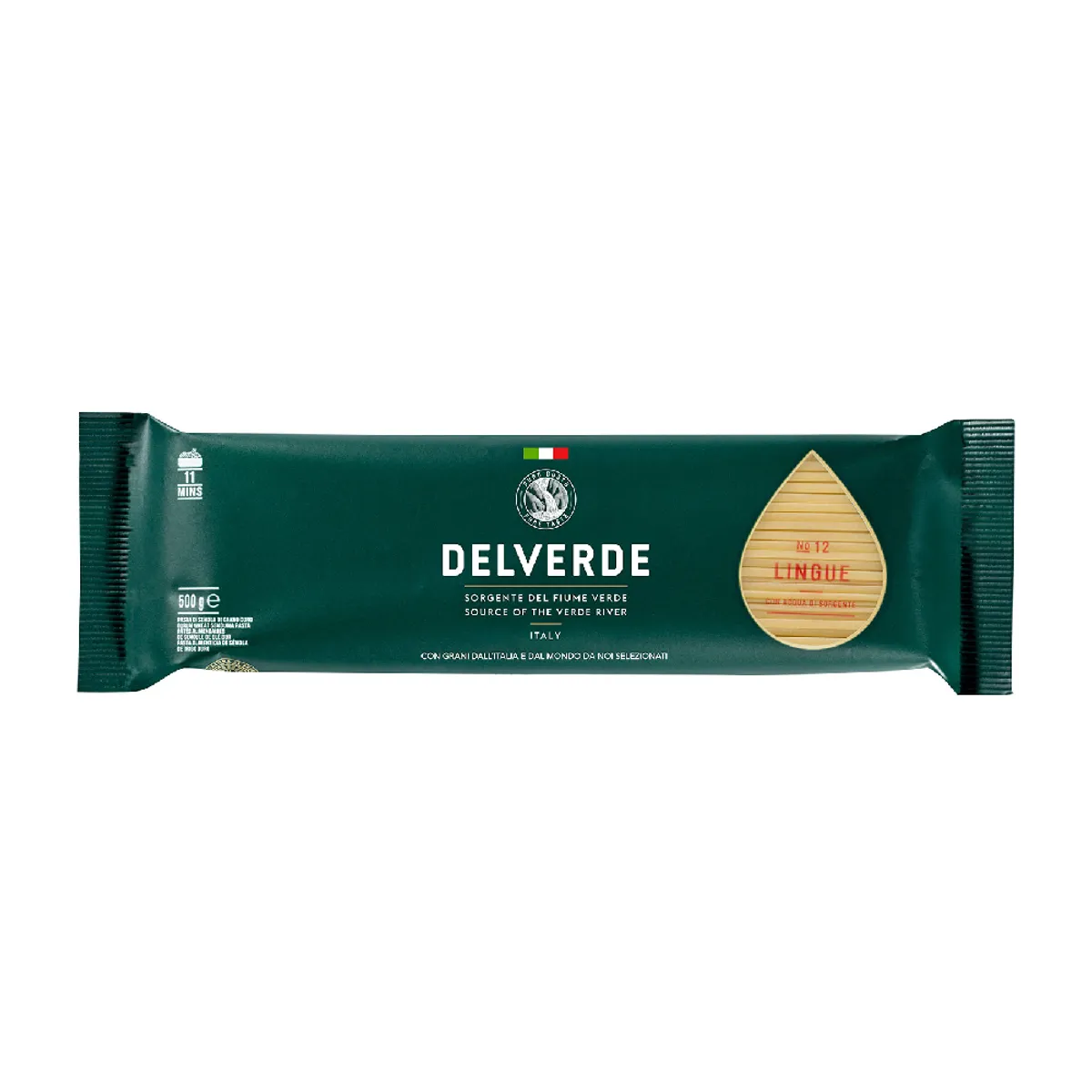 Delverde Linguine Bronzo Pasta No.12 500gm