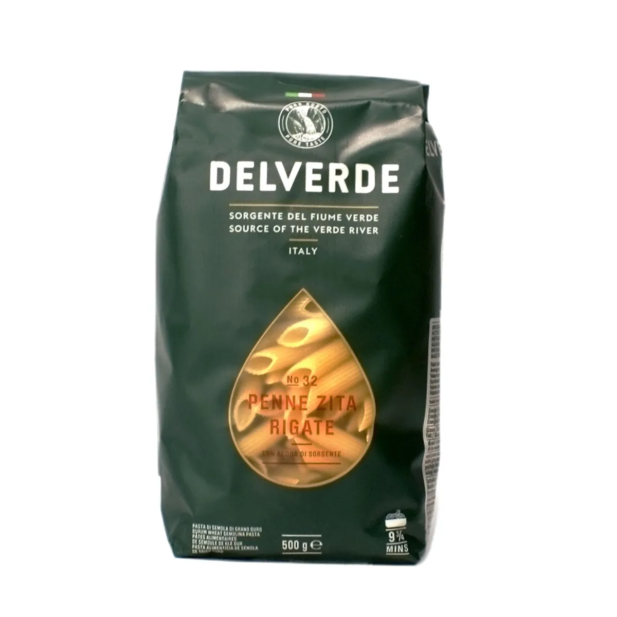 Delverde Penne Zita Rigate Bronzo Pasta  500gm