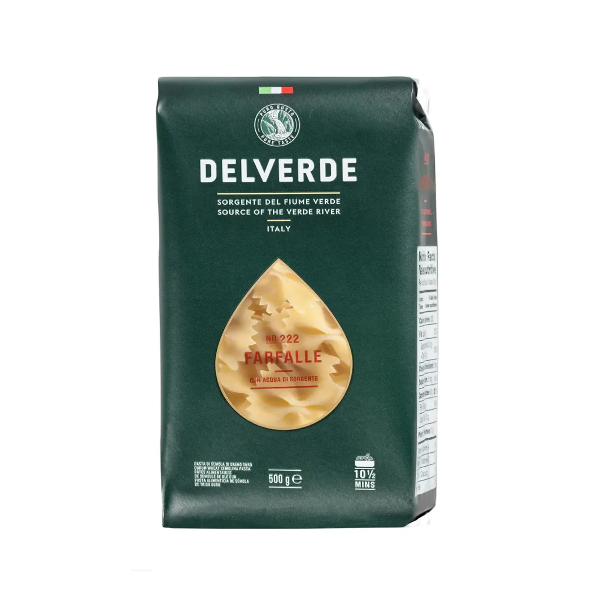 Delverde Farfalle Pasta  No.222 500gm