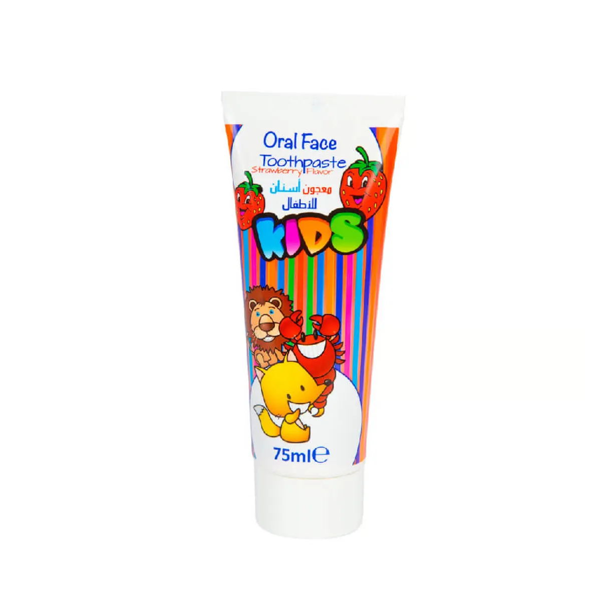 Oral Face Strawberry Flavoured Kids Toothpaste 75ml