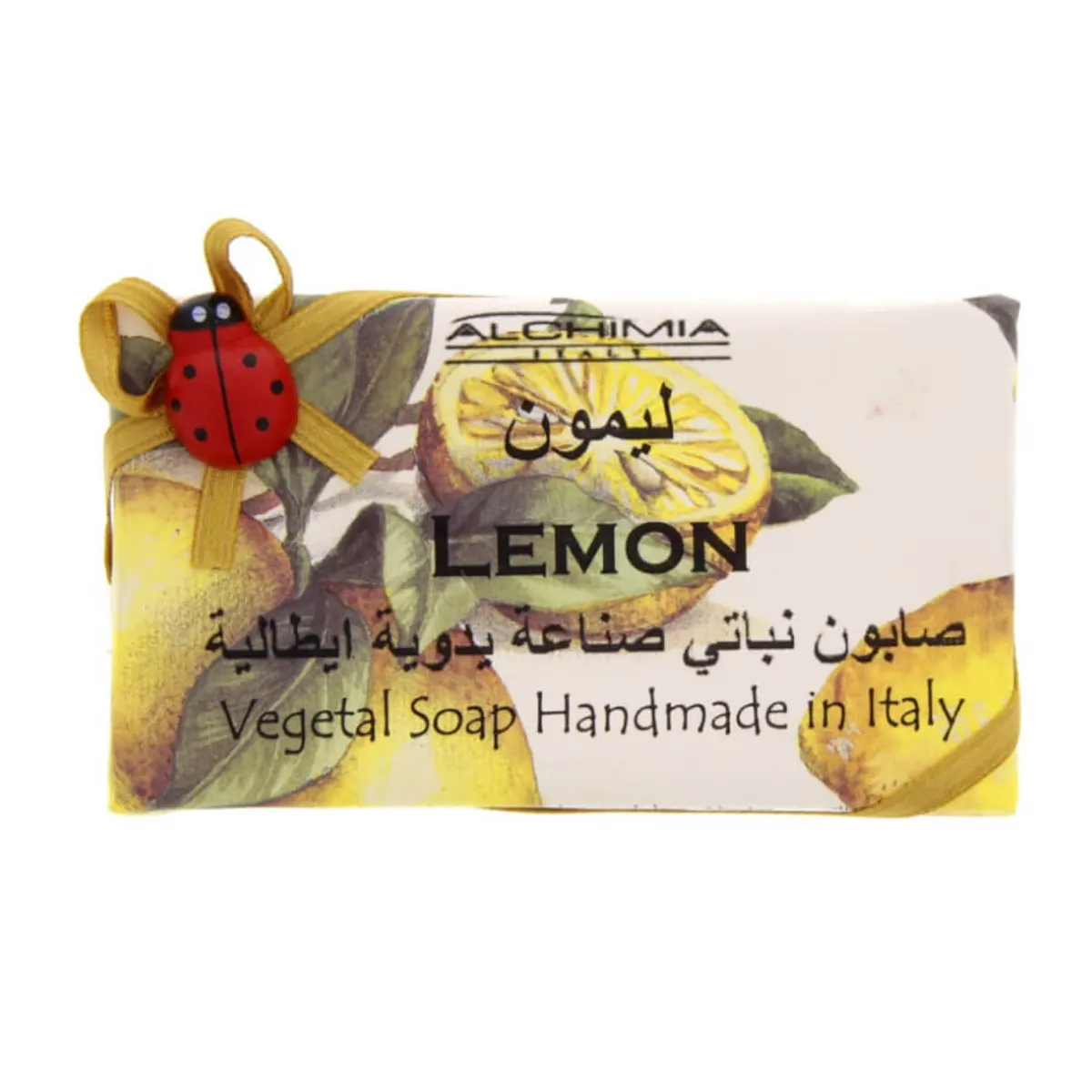 Alchimia Handmade Vegetal Soap Lemon 200gm