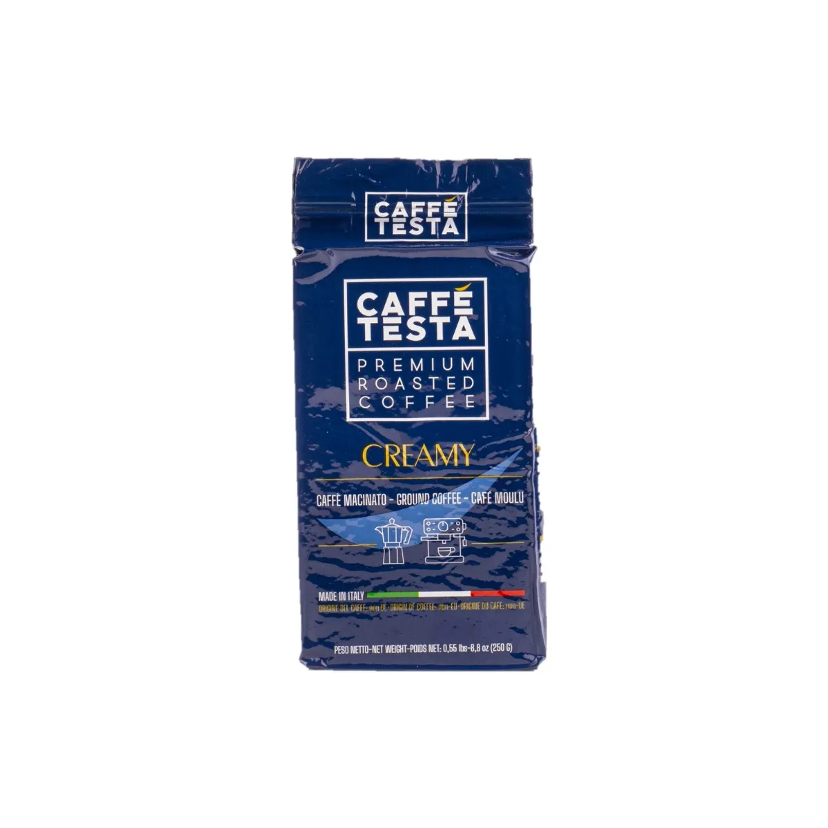 Caffe Testa Premium Roasted Ground Creamy Coffee 250g