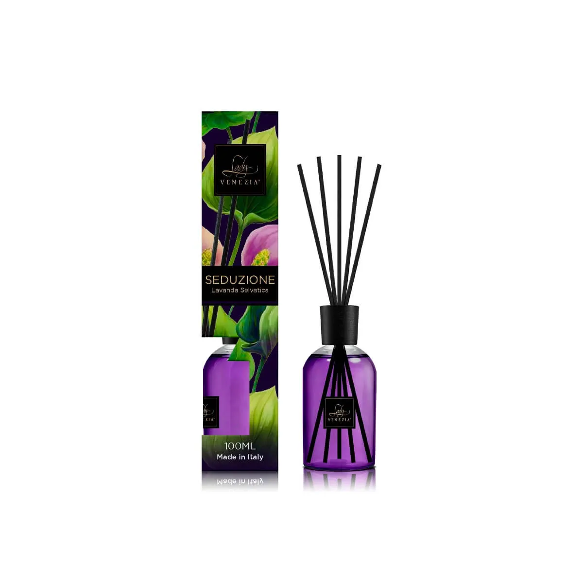 Lady Venezia My Luna Seduction Wild Lavender Fragrance Diffuser 100ml