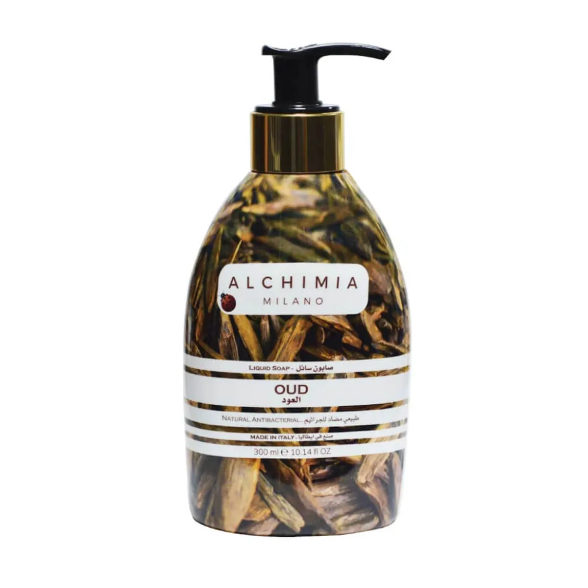 Alchimia Natural Antibacterial Liquid Soap Oud 300ml
