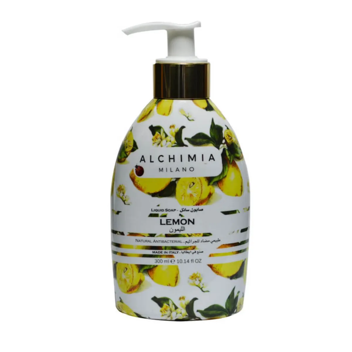 Alchimia Natural Antibacterial Liquid Soap Lemon 300ml