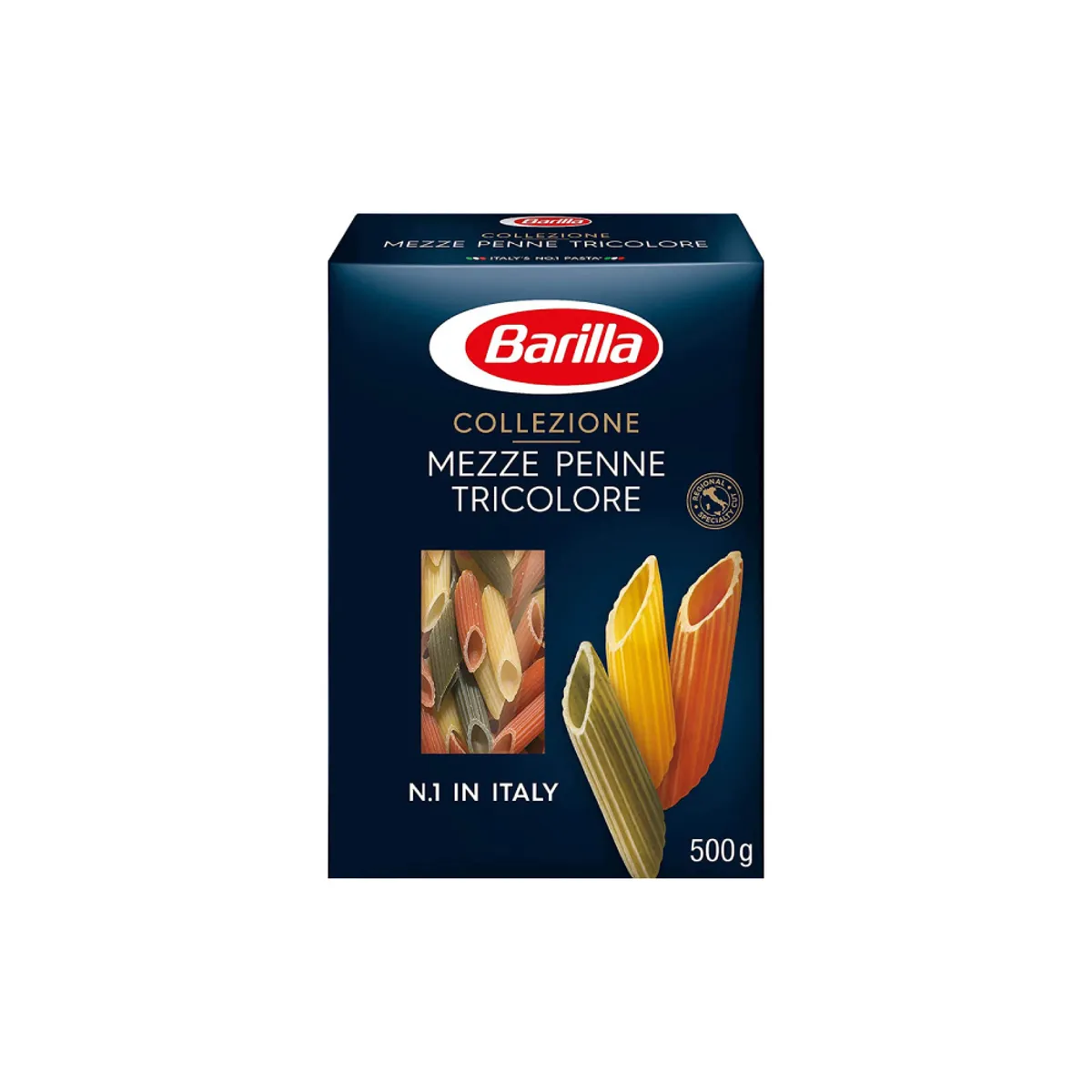 Barilla Collezione Mezze Penne Tricolore 500Gm